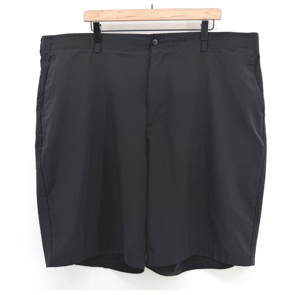 Ben Hogan Shorts Mens 44 (Tag 46) Black Performance Stretch Golf Active Casual
